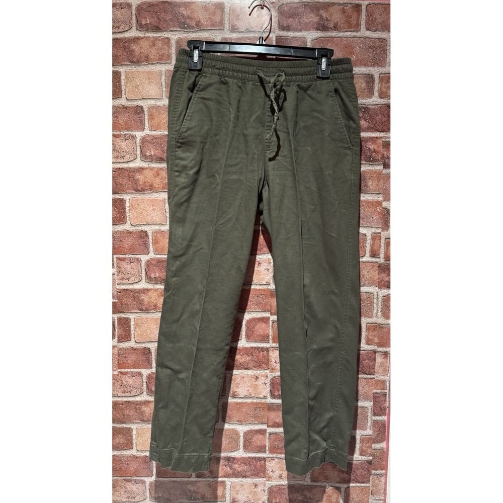 GAP Drawstring Pants Women's Size XS Olive/Dark Green Lounge/Sweatpants Pockets